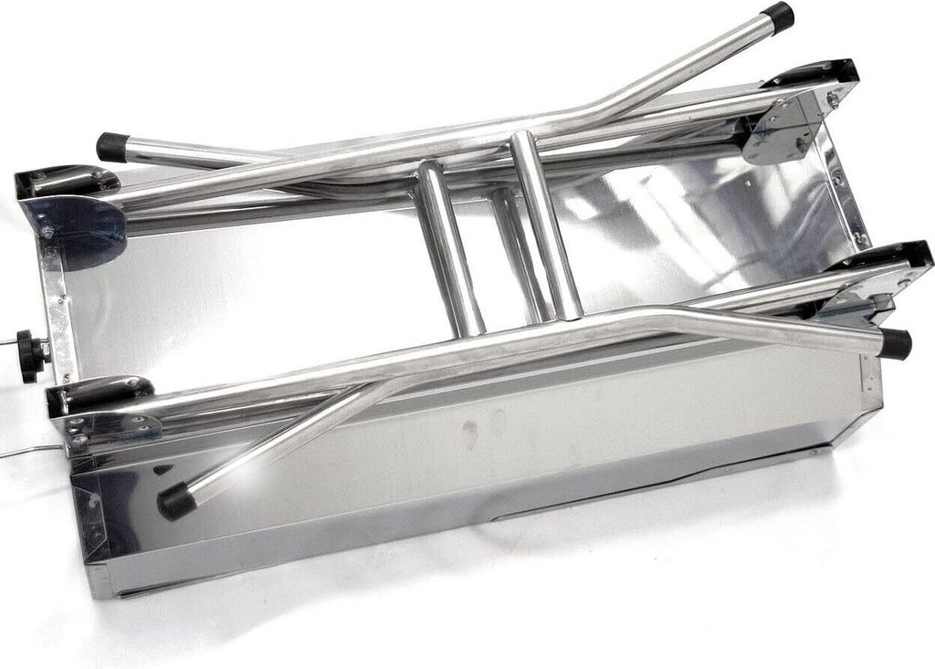 Edelstahl Koffergrill Aladdin Portabler Mangal BBQ Grill Produktbild 6