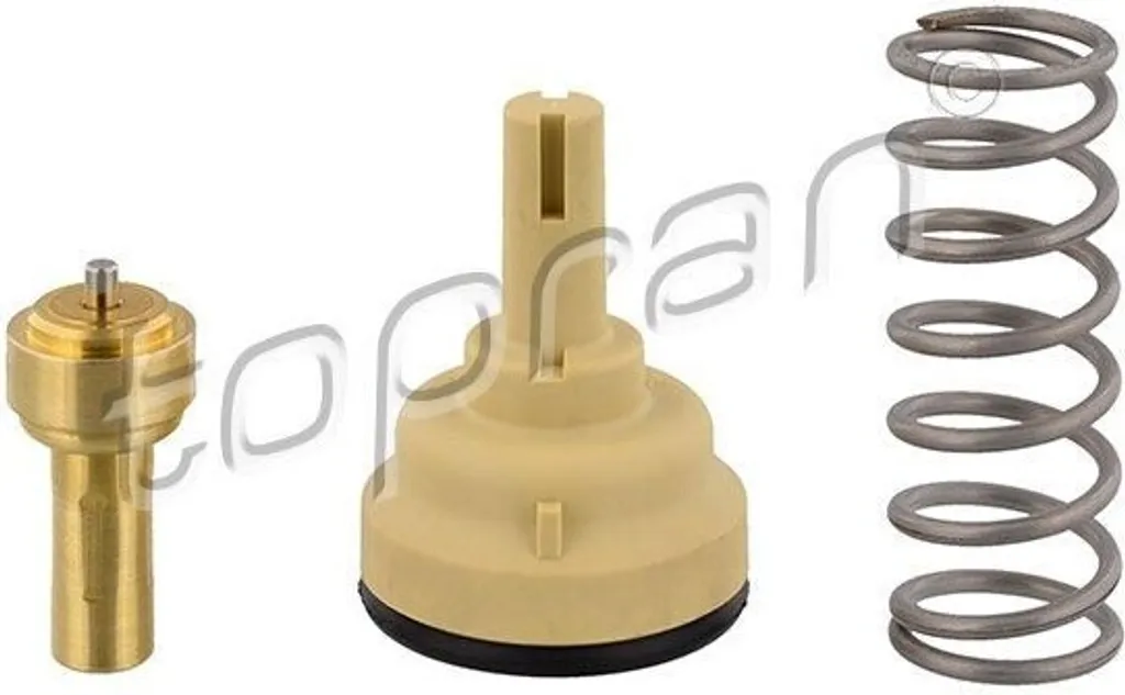 Boîtier de thermostat d'eau de refroidissement pour VW Passat et Jetta