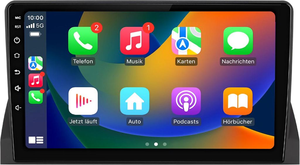 Autoradio Android Für Mercedes C-Klasse W204 (2007–2014) Wireless CarPlay Android Auto WiFi GPS Navi RDS DSP DAB+ BT 9 Zoll 2+32GB