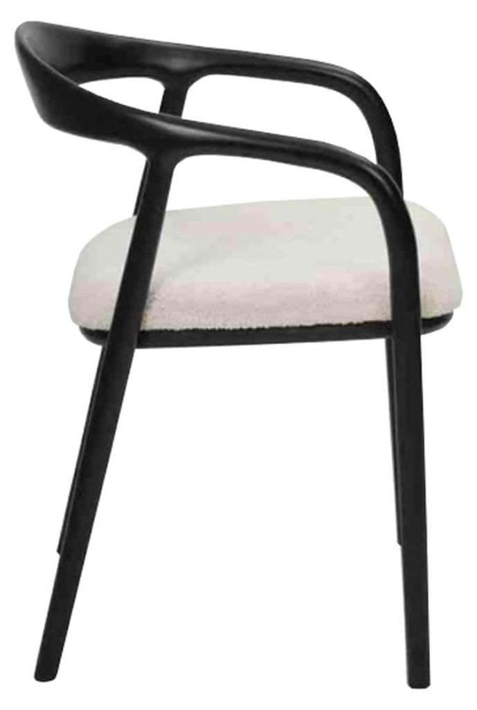 Schwarz-Weiße Esszimmer Stühle Küchen Sitz Möbel Metallstühle