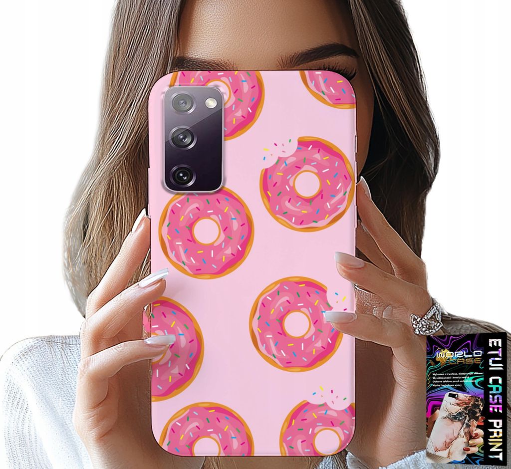 Etui Für Samsung Galaxy S20 Lite - Design Mit Zuckerüberzogenen Donuts