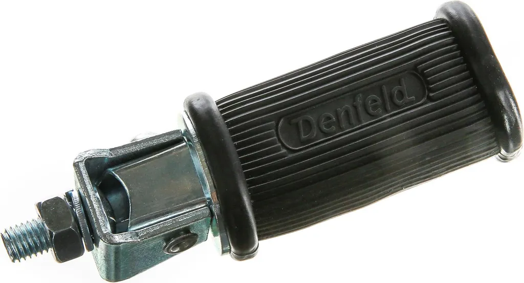 Appui-pied passager Denfeld antivibration 80x40 mm raccord M10 x 20