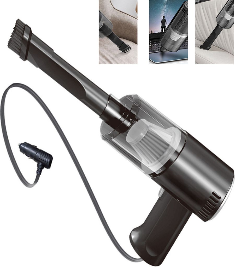 Staubsauger tragbarer drahtloser Ladegerät für Haushalt mit hoher Leistung Handheld 9000pa Großsaug für Sofa, Auto, Schlafzimmer