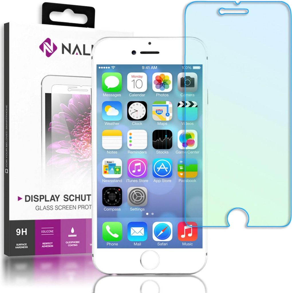 NALIA Schutzglas für Apple iPhone 7 Plus / 8 Plus, 9H Produktbild 