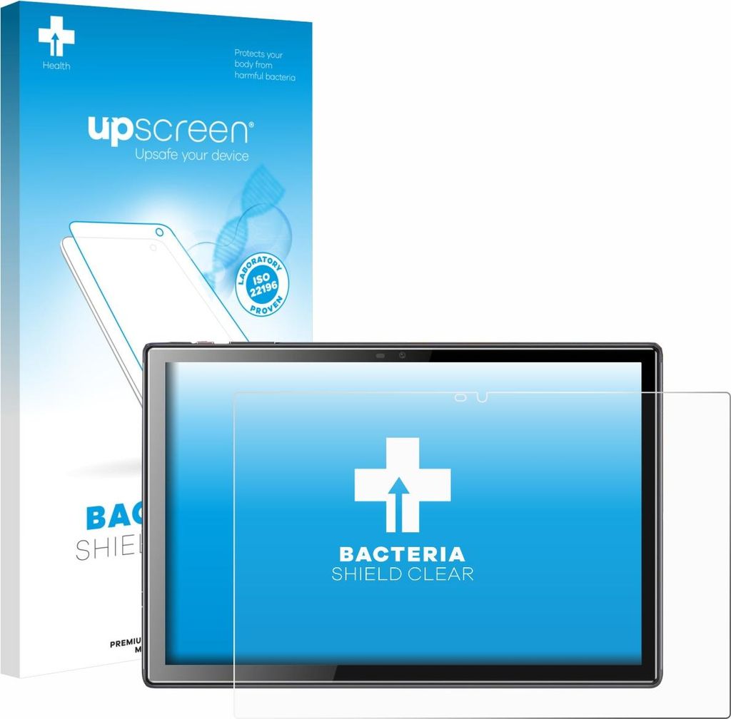 upscreen Schutzfolie für Tibuta A10 10.1" Displayschutz Displayschutzfolie Folie Klar antibakteriell