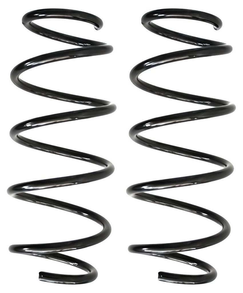 Fahrwerksfedern-Set Vorderachse Schraubenfeder Ø140mm SPIDAN für u.a. VW FOX