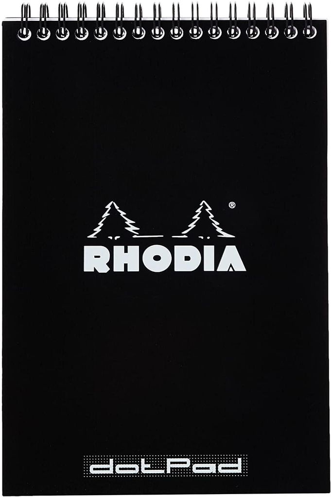 Rhodia 165039C Notizblock (mit Doppelspirale, DIN A5, Dot Produktbild 