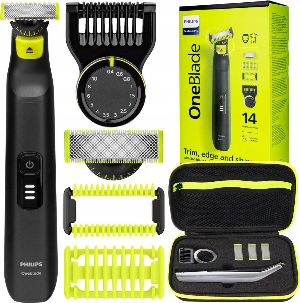 Golarka Philips OneBlade Pro 360 QP6542/15 + etui Zdjęcie produktu