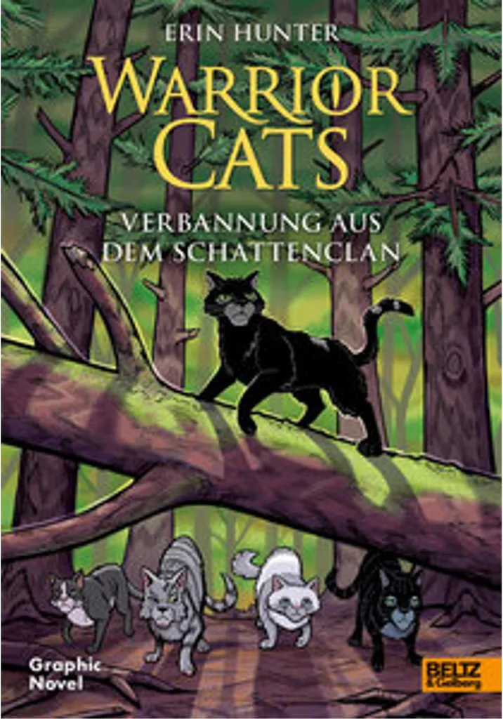 Warrior Cats - Exil de l'Ombre : Roman Fantasy pour Jeunes Lecteurs