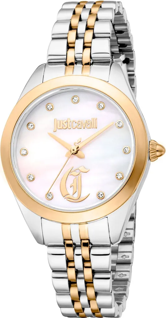 Montre Femme Just Cavalli JC1L309M0075 Argentée avec Bracelet Maillons