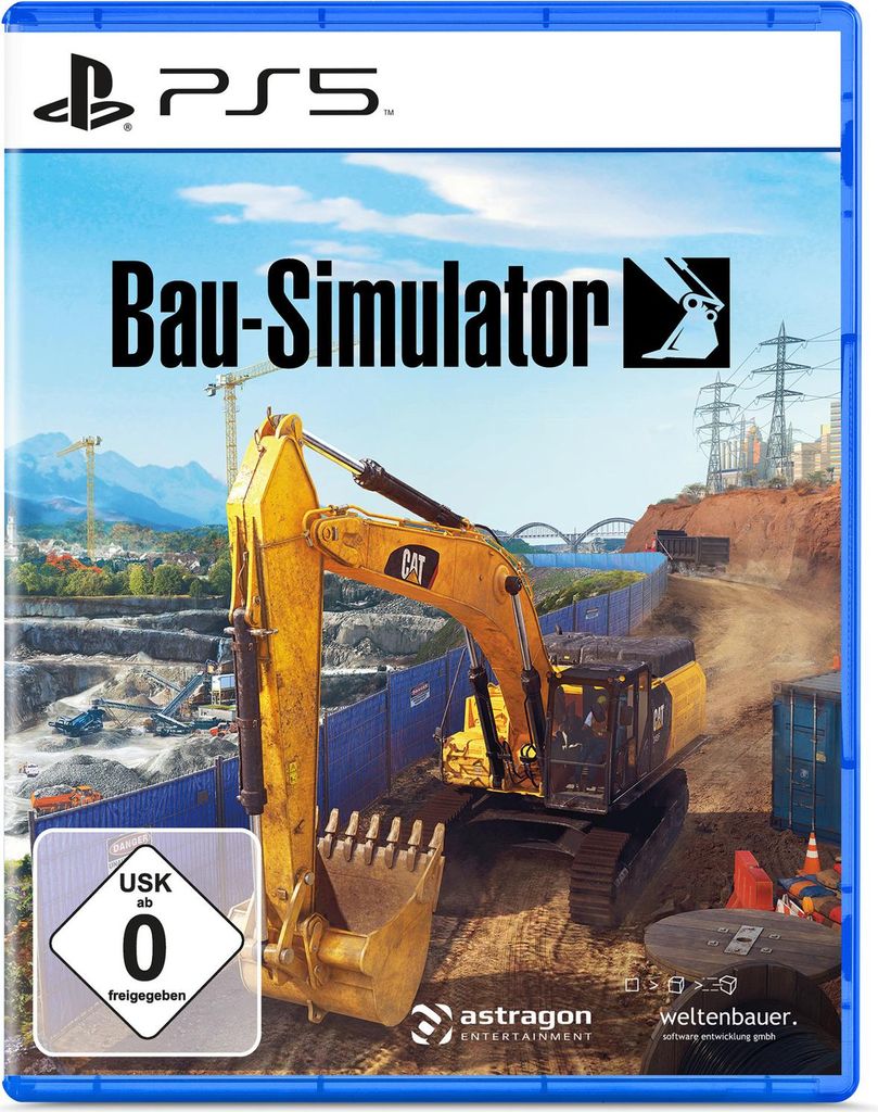 Astragon Construction Simulator, PlayStation 5, E (Jeder), Produktbild 