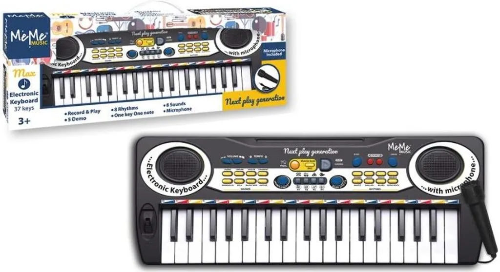 Clavier électronique 37 touches compact pour éveil musical et loisirs