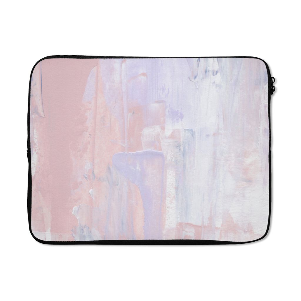 MuchoWow Laptop Hülle 17 Zoll Laptoptasche Farbe - Pastell - Gestaltung - Zipper - Schutzabdeckung
