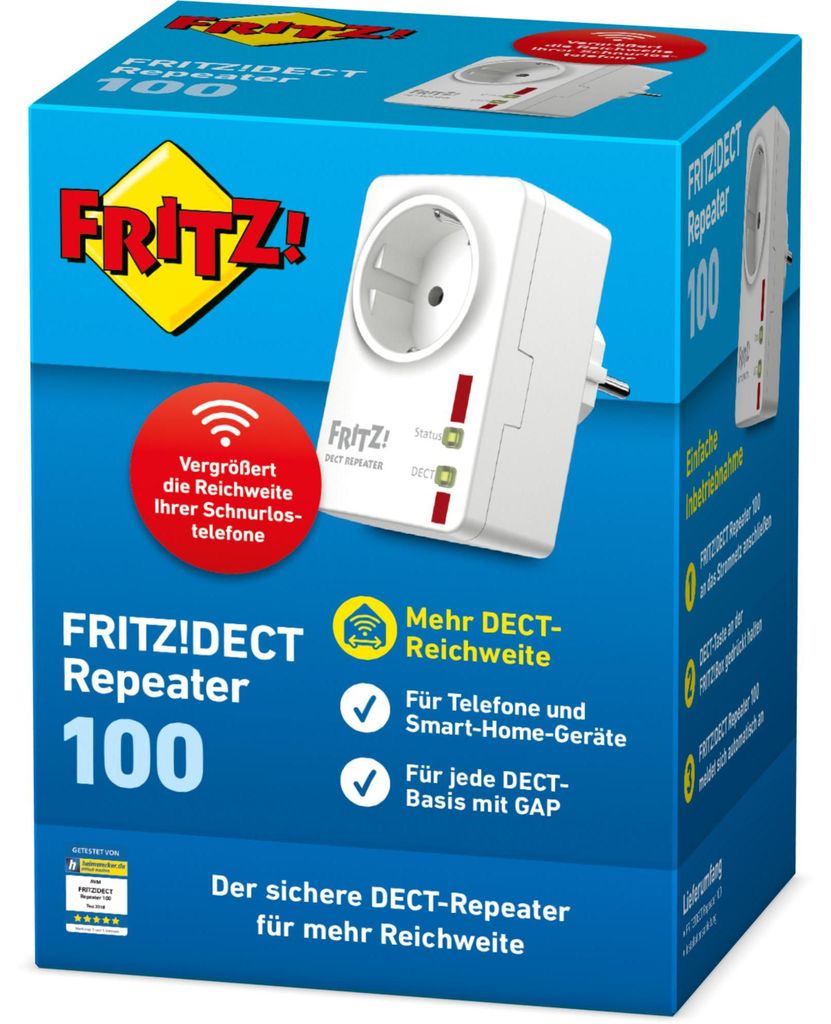 AVM FRITZ!Ripetitore DECT 100 Immagine del prodotto 
