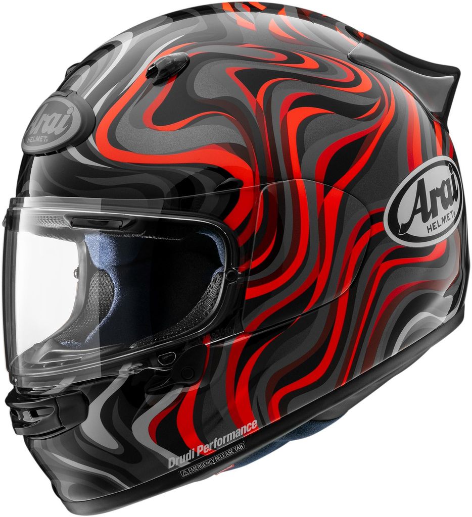 Arai Quantic Swirl Helm, rot, S (55/56)