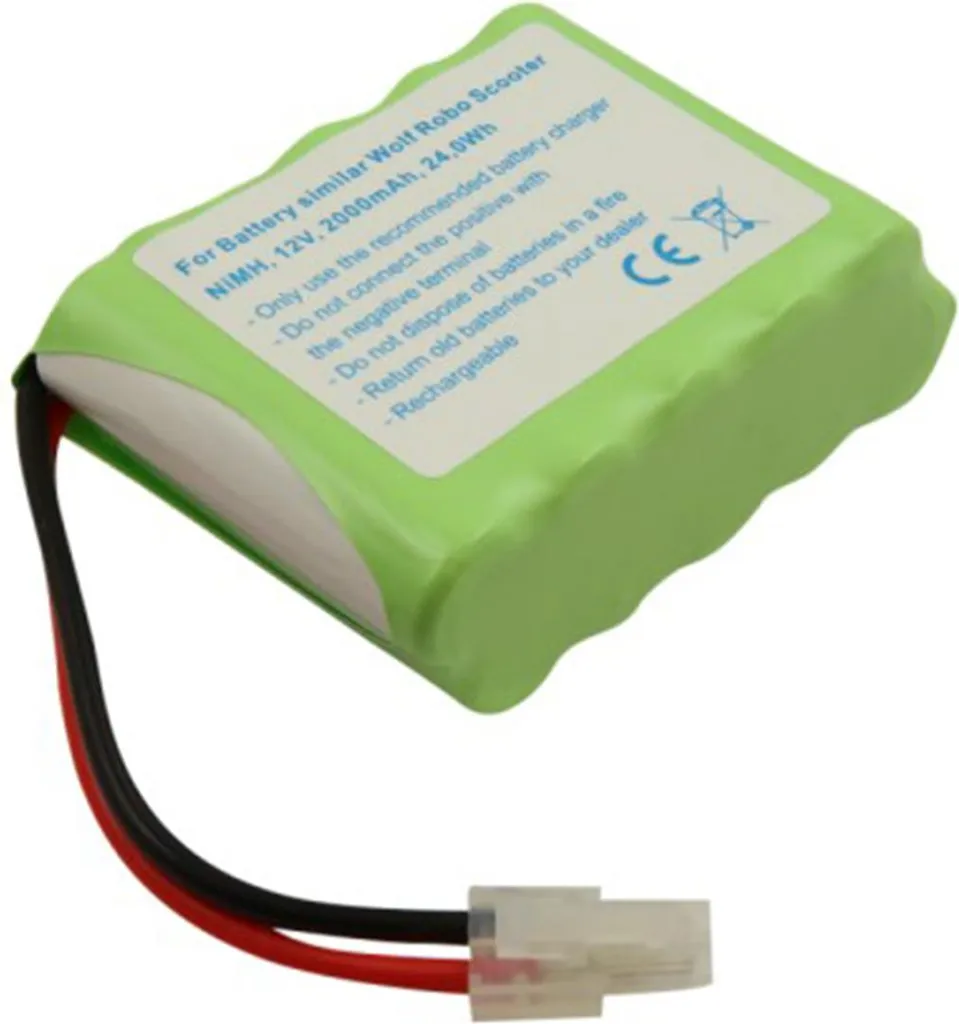 Réparer robot tondeuse WOLF-Garten : Batterie NiMH 12V 2000mAh stable