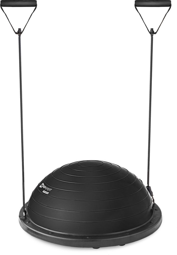 Hop-sport Balanční podložka s expandery a pumpou černá Obrázek produktu 2