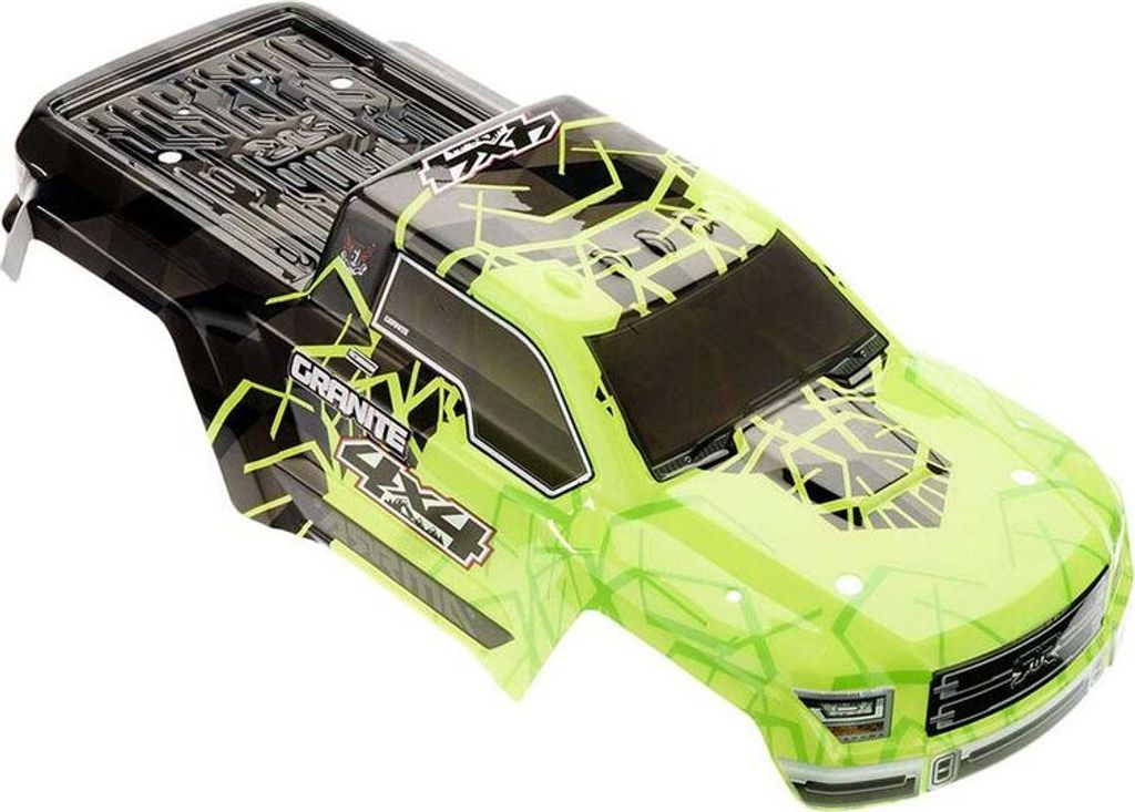 Arrma AR402253 Body Painted/Decal Green Granite 4x4 Mega