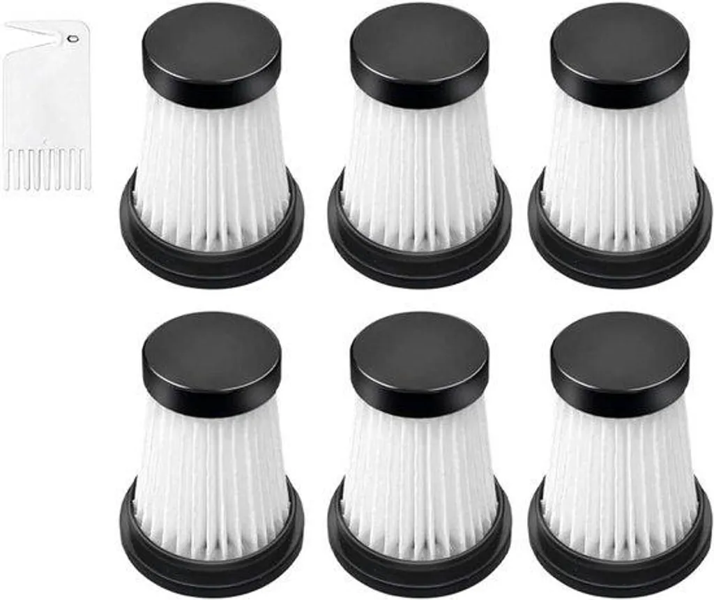 Lot de filtres pour aspirateur sans fil et brosse entretien universelle