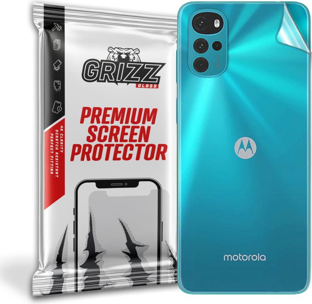 Folie für die Rückseite GrizzGlass SatinSkin für das Motorola Moto G22