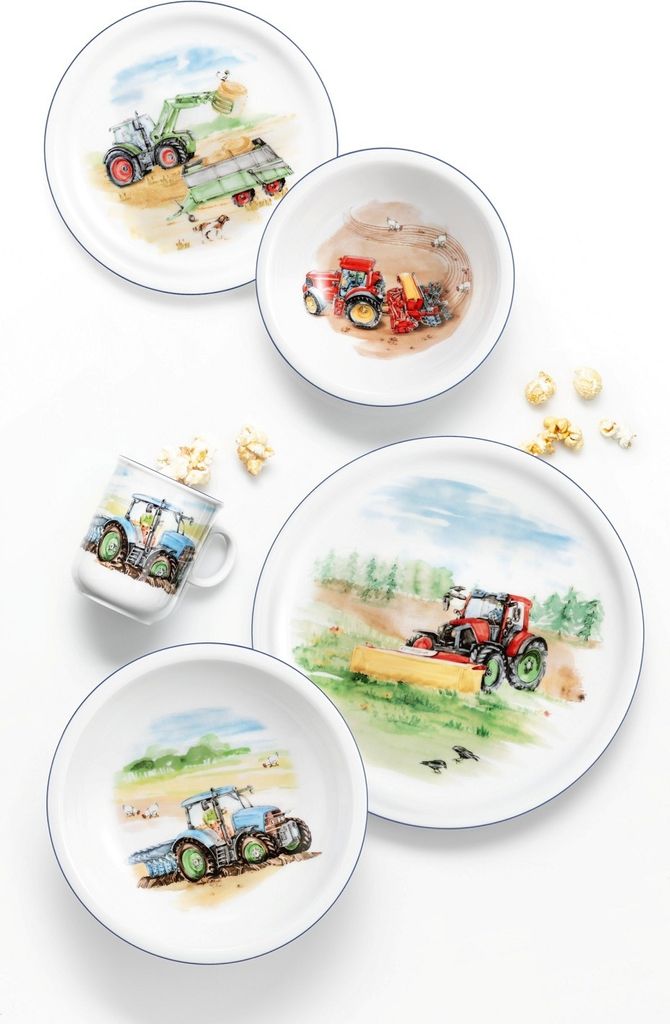 Seltmann Weiden Compact kinderserviesset 5-delig, bordenset kom en