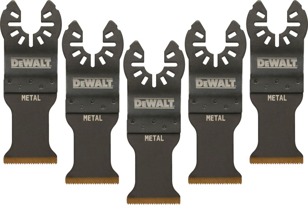 Jeu de 5 lames pour métal DEWALT DT20727-QZ - 30x43mm - Image du produit 