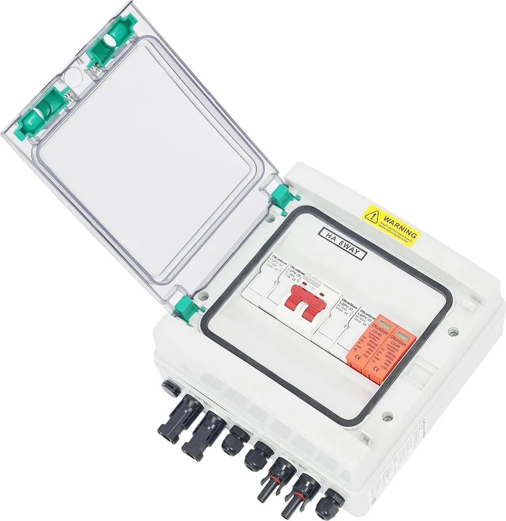 Quadro di Campo Fotovoltaico 2 Stringhe DC Protezione Fulmini IP65