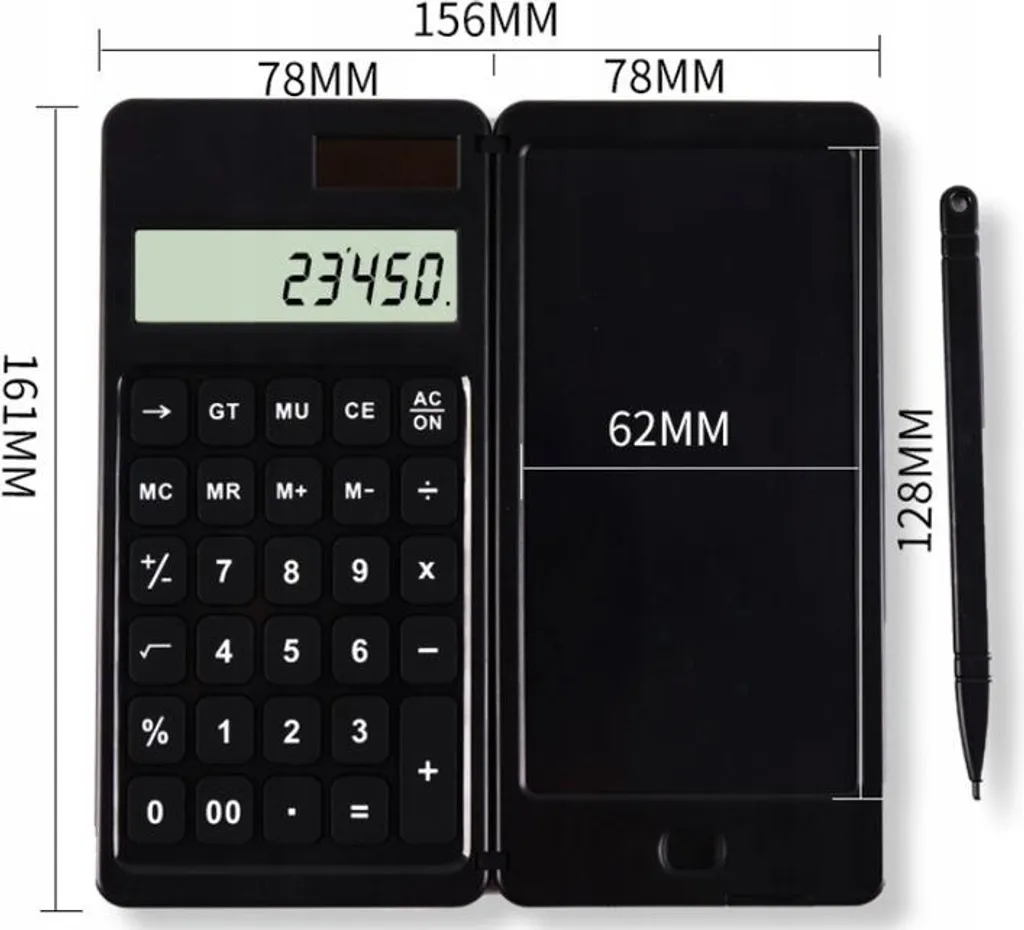 Calcolatrice Scientifica Digitale da Ufficio con Note Screen LCD - 8