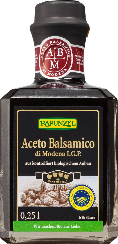Rapunzel Aceto Balsamico di Modena I.G 250ml Produktbild 
