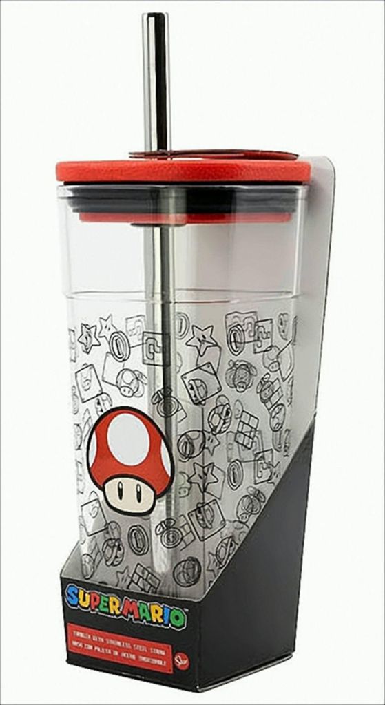 Nintendo - Super Mario - Toad - Trinkbecher mit Edelstahl Produktbild 