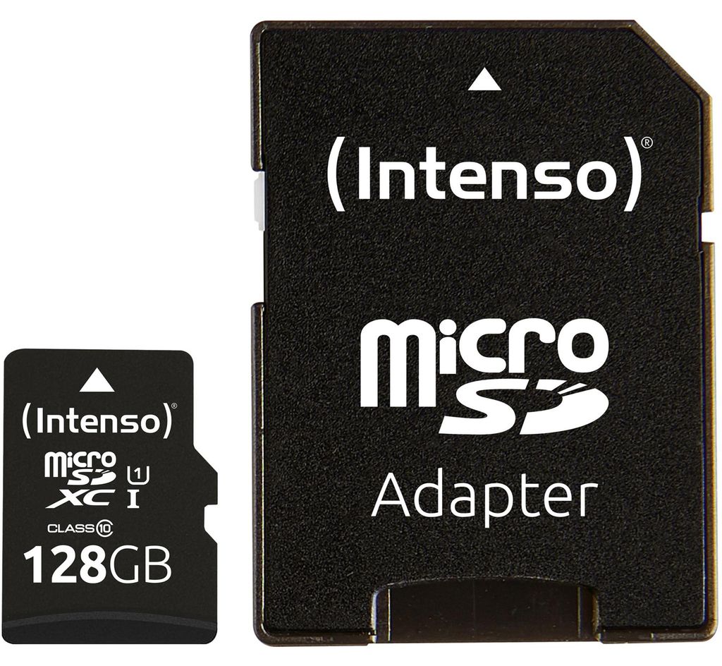 Intenso 3423491 Intenso microSDXC Cards    128GB Class 10 Image du produit 