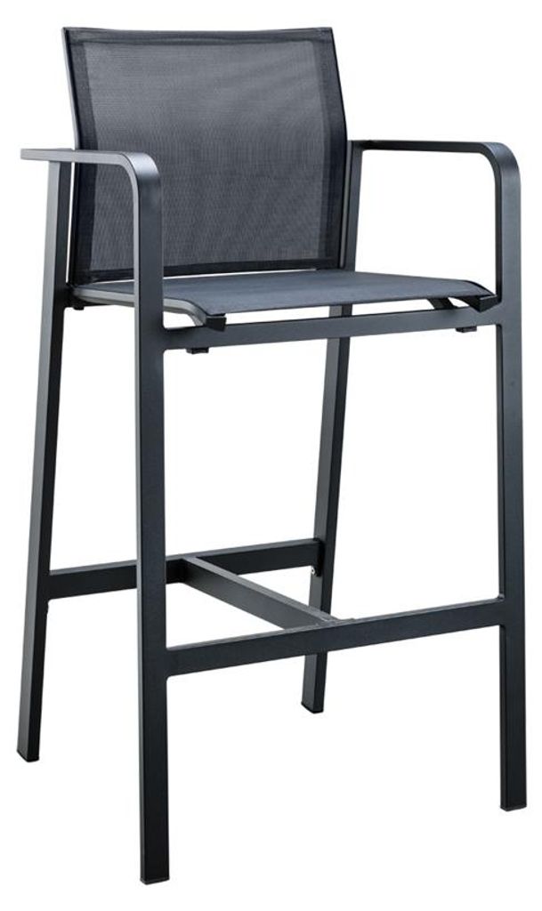 14er Set Suns Tutti Barstuhl Aluminium/Textilene
