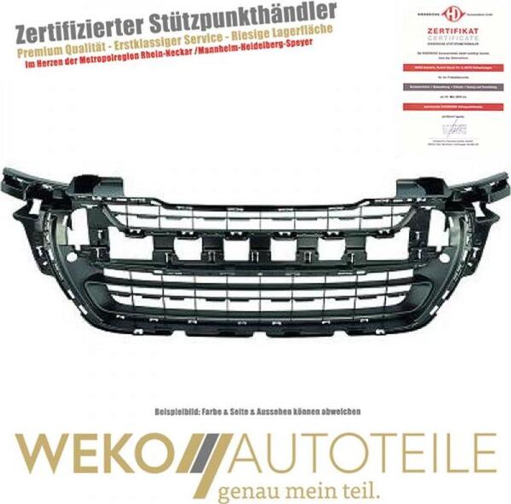 Lüftungsgitter Stoßstange vorne DIEDERICHS 4235145 für PEUGEOT