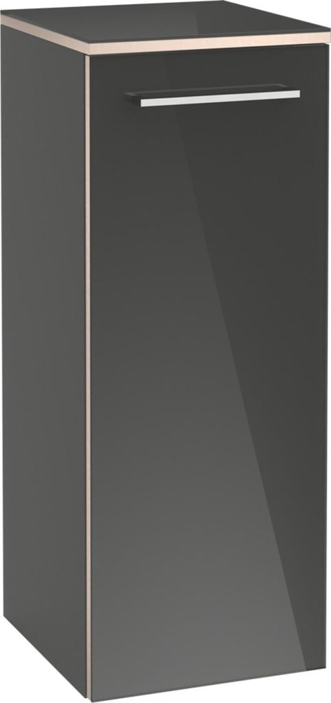 Villeroy & Boch Avento Seitenschrank, eine Tür, Anschlag links, 350x890x405mm, Griff chrom Glanz, A89500VR