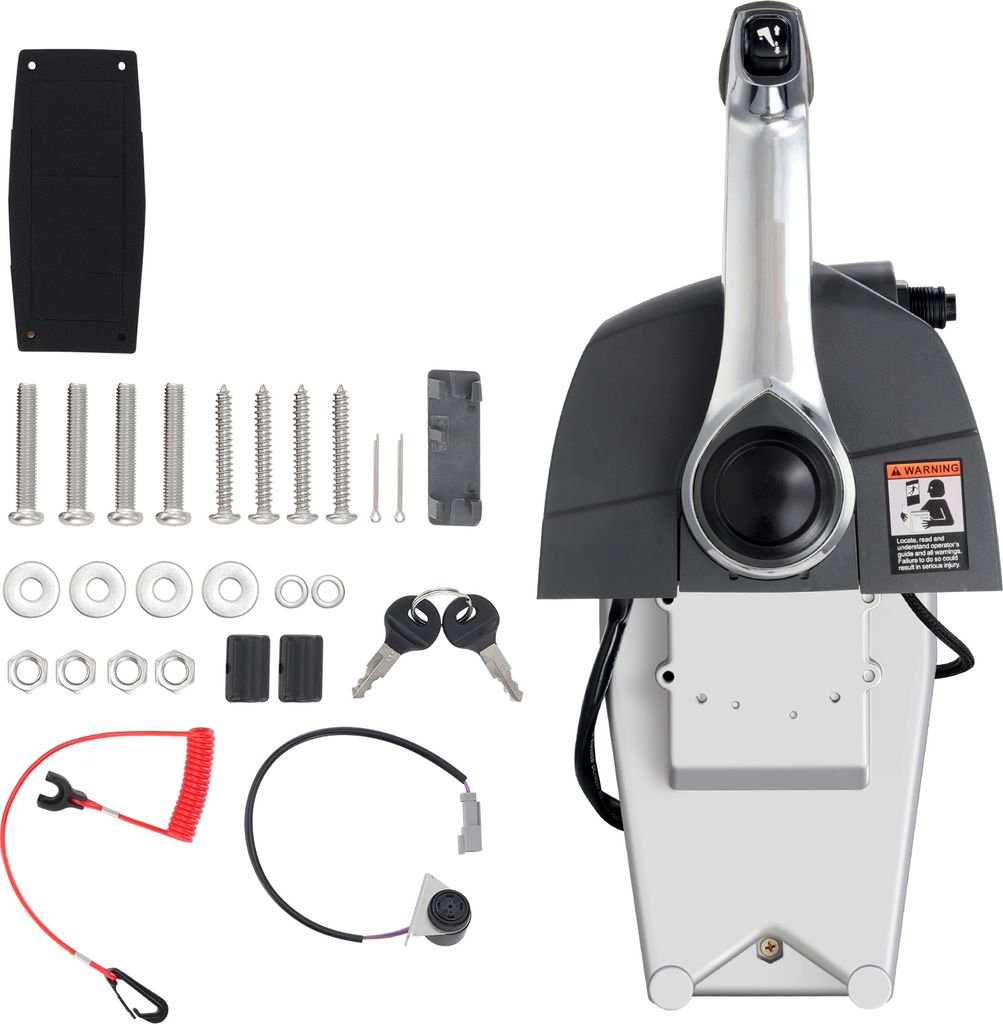 SucceBuy-Gashebelsteuerung für Boote, 5006186, oben montierte Außenbord-Fernbedienungsbox für Evinrude Johnson, Marine-Gashebelsteuerungsbox mit...