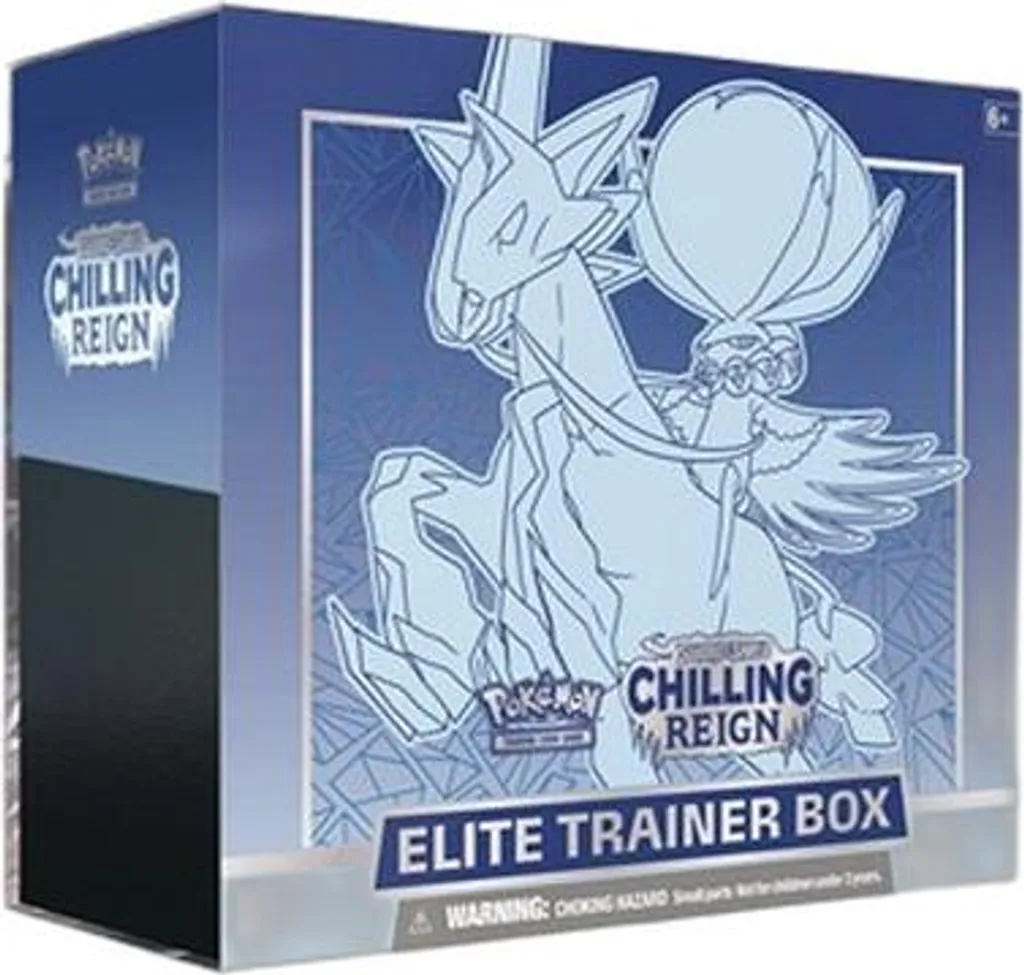 Pokémon Chilling Reign Ice Rider Calyrex Elite Trainer Box scellé