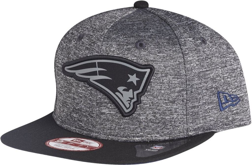 New Era NFL New England Patriots Grey Collection 9Fifty Snapback Cap Grau M-L