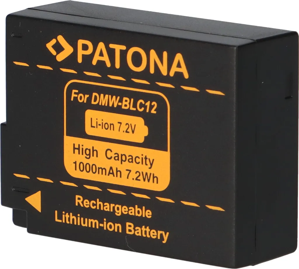 Batteria Li-ion DMW-BLC12 per Panasonic Lumix G7 G85 e Leica V-Lux 4 - 8