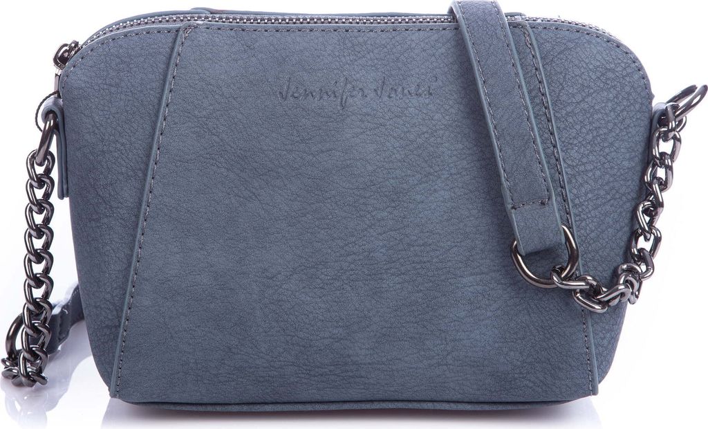 Jennifer Jones Elegant Kleine Damen Tasche Handtasche Schultertasche Abendtasche Umhängetasche Blau