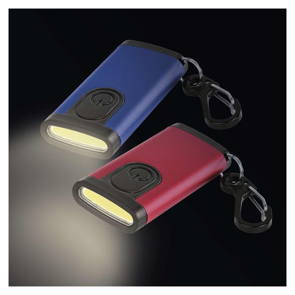 EMOS aufladbare LED Taschenlampe mit Klipp in 2 Farben je 6 Stück, 3 Lichtmodi, 20m Leuchtweite, 200 mAh Akku, 8h Einsatz, inkl. USB-C-Kabel, P4724