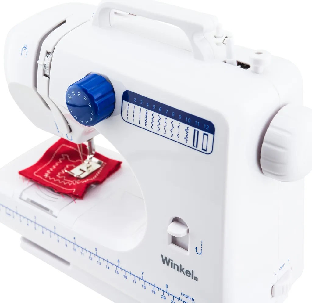 Machine à coudre avec éclairage LED WINKEL SW45 - 12 points essentiels - 3