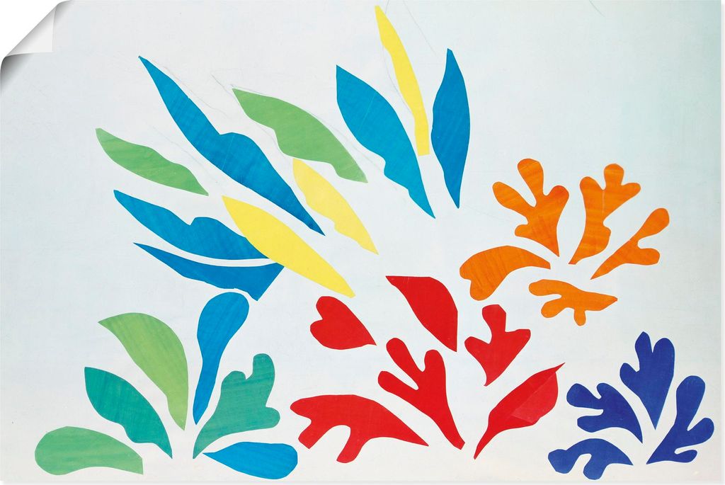 ARTland Poster Acanthes Nr.30. Größe: 90x60 cm