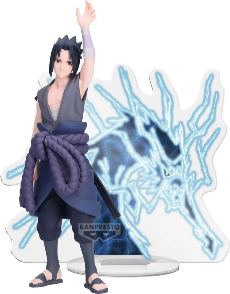 Déco Manga Figurine Sasuke Uchiha 13cm Naruto Shippuden pour Étagère