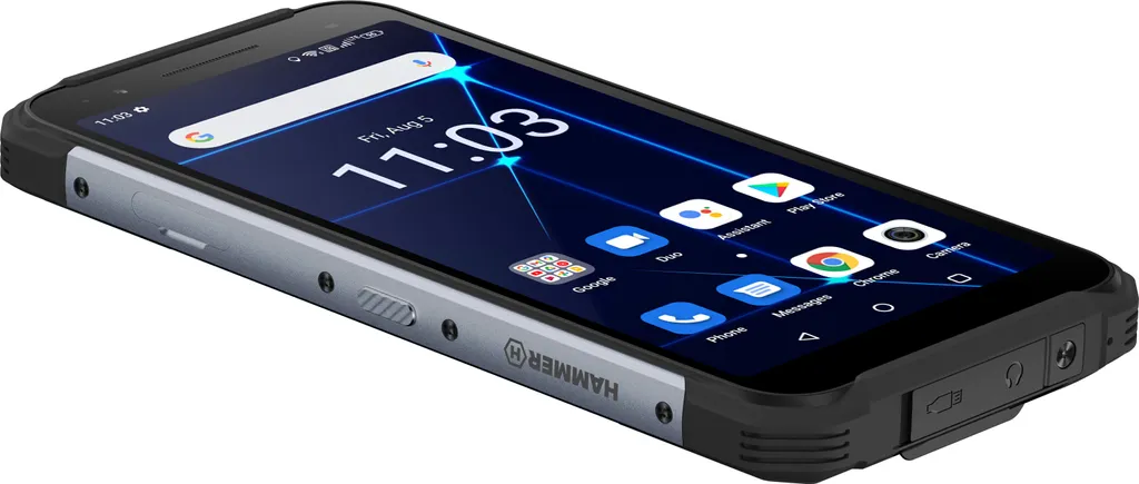 Smartphone Étanche MyPhone Hammer Construction Argent pour Extérieur