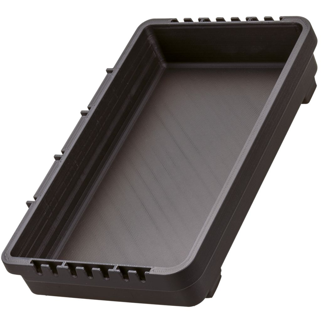 Meiho Tray BM-L black 24,5x14,7x4,5cm - Köderablage Produktbild 
