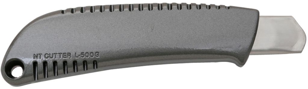 NT Cutter L 500 GRP Aluminium-Gehäuse 18 mm Klinge anthrazit