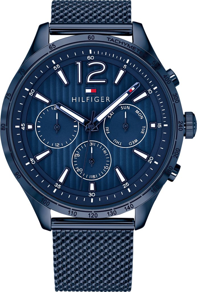 Tommy Hilfiger Analoguhren für Männer Sakano dunkelblau Produktbild 