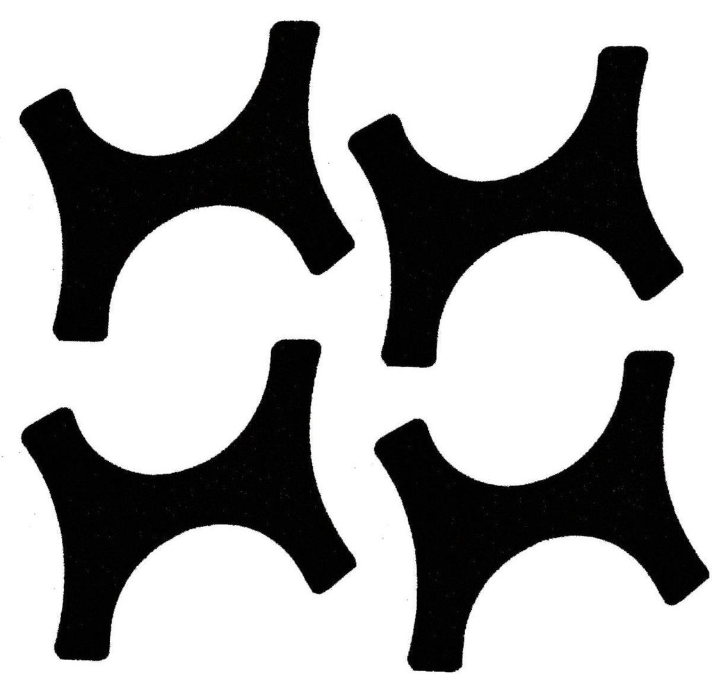 Ergotec Schleifpapier (4 Stücke) Pedal EP-Städter