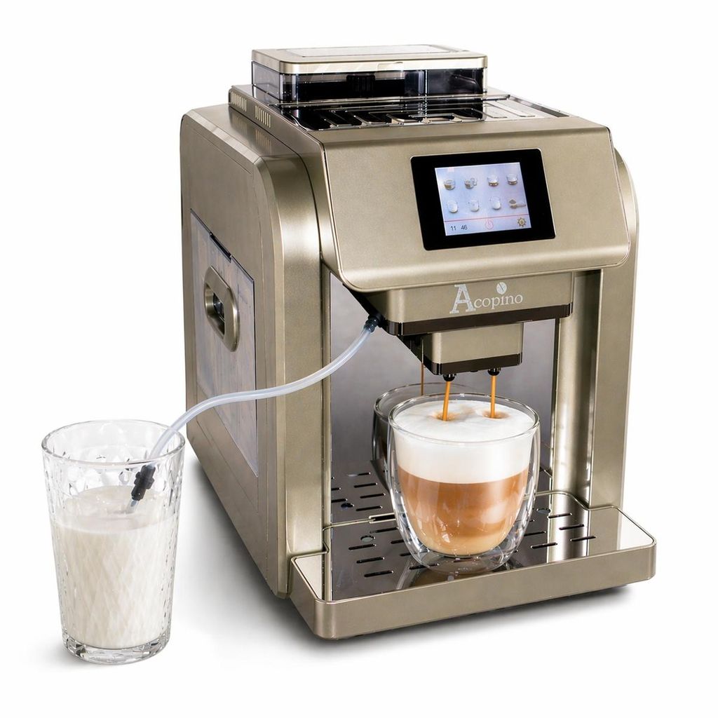 Acopino Monza Kaffeevollautomat champagner für cremigen Produktbild 