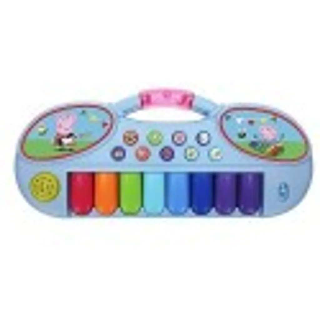 Clavier électronique Peppa Pig pour enfant avec micro rose à 32 touches - 5